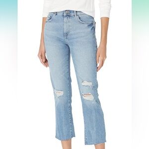 DL 1961 Patty Straight high-rise vintage ankle jeans